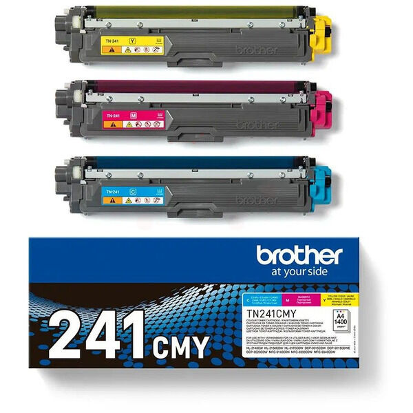 TN241CMY Original Toner Brother TN-241CMY Dreierpack CMY
