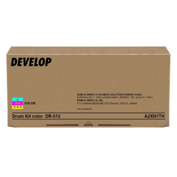 A2XN1TH Original Bildtrommel Develop DR-512 (A2XN1TH) CMY