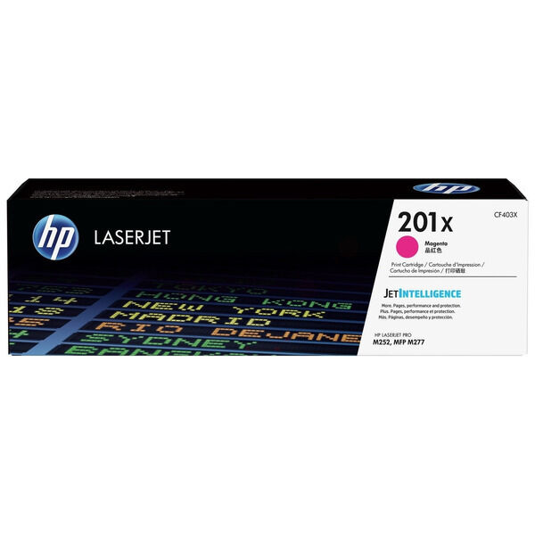 Original Toner HP CF403X (201X) magenta