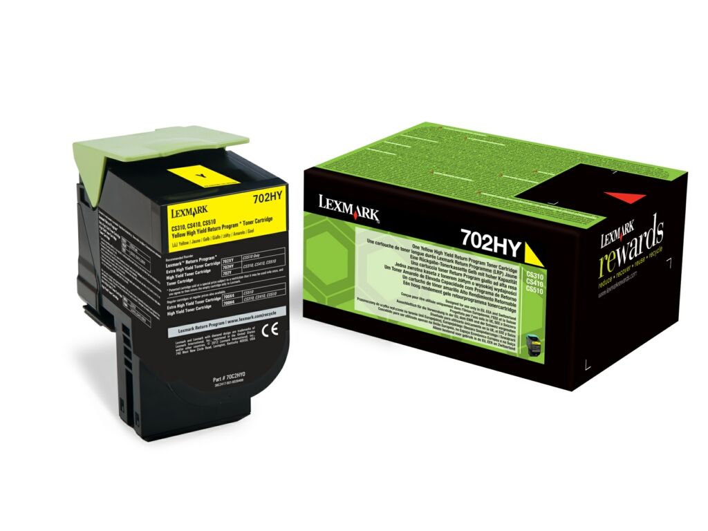Toner / Lexmark - 70C2HY0 / 702HY