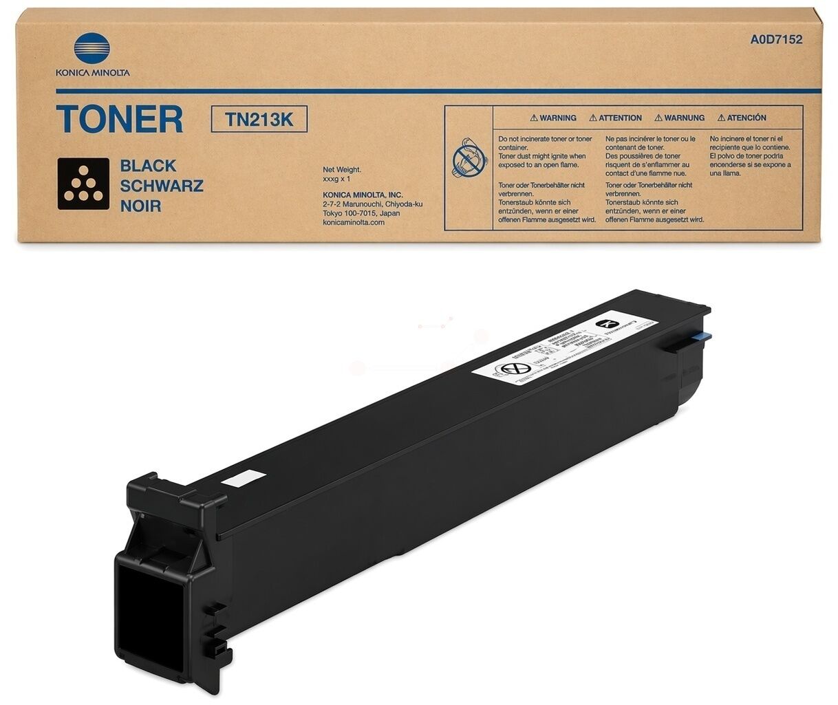 Toner / Konica Minolta - A0D7152 / TN-213K