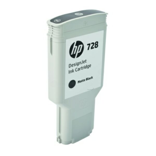 Original Tintenpatrone HP 728 (F9J68A) schwarz