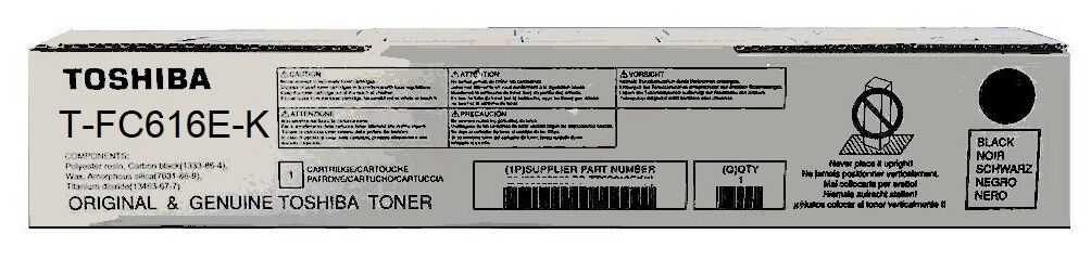 Toner / Toshiba - 6AK00000372 / T-FC616EK