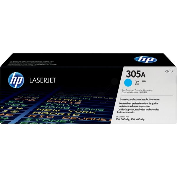 CE411A Original Toner HP CE411A (305A) cyan