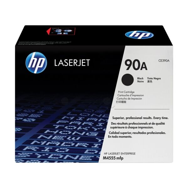 Original Toner HP CE390A (90A) schwarz