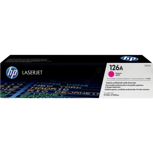 CE313A Original Toner HP CE313A (126A) magenta