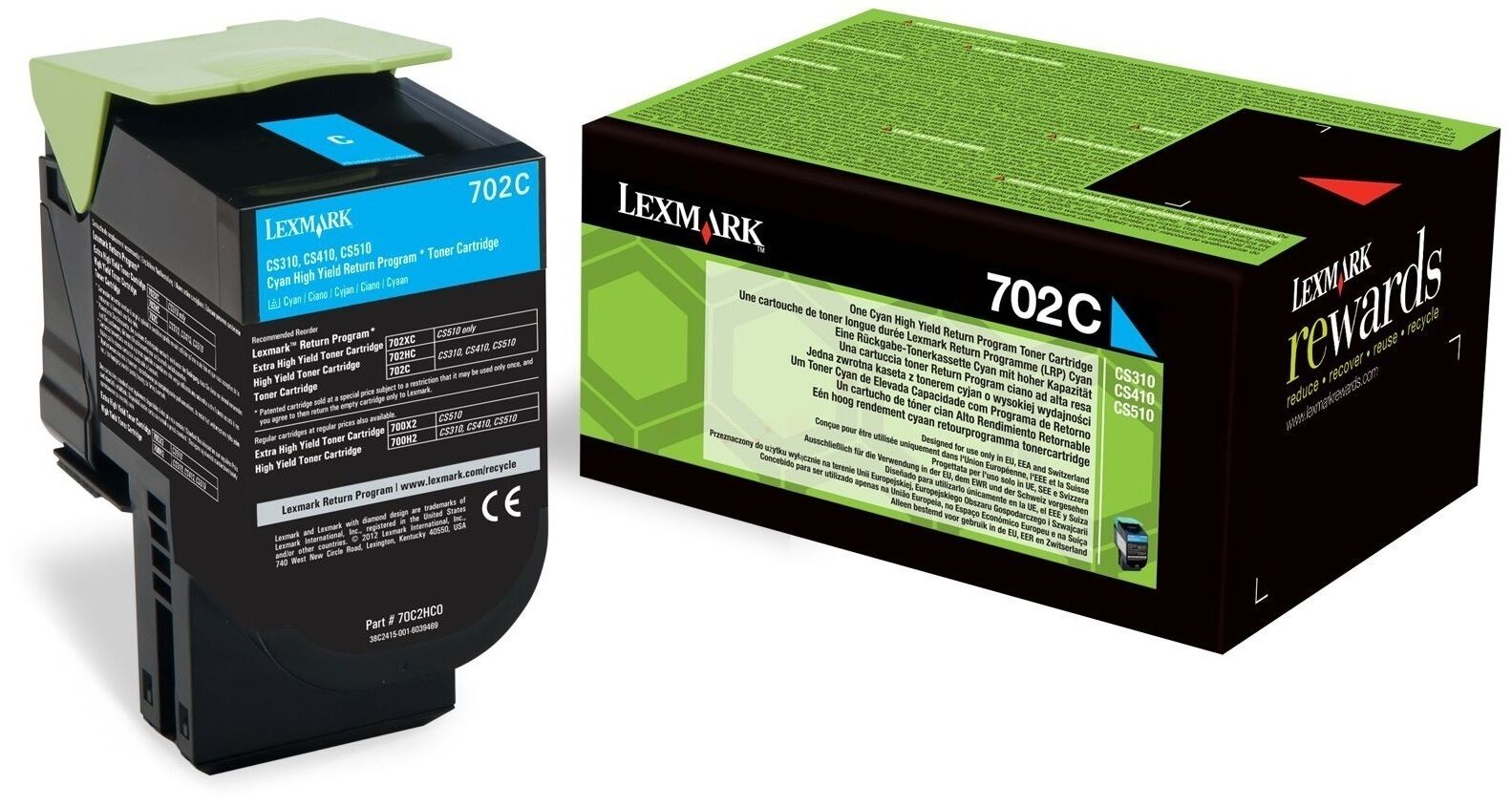Toner / Lexmark - 70C20C0 / 702C