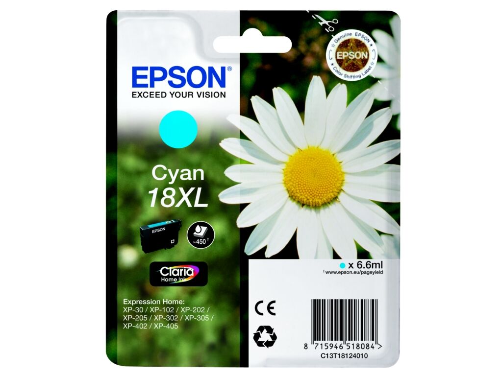 Tinte / Epson - C13T18124012 / 18XL