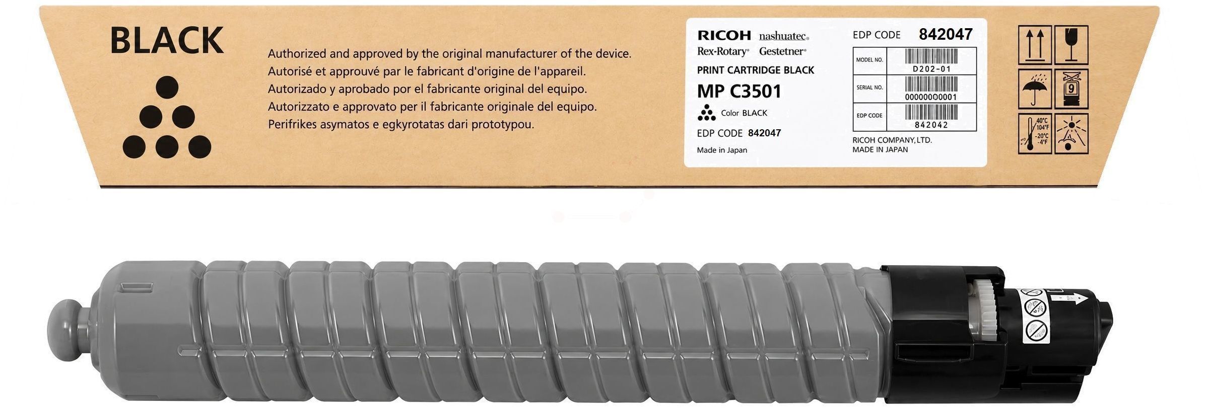 Toner / Ricoh - 842047 / TYPEMPC3501
