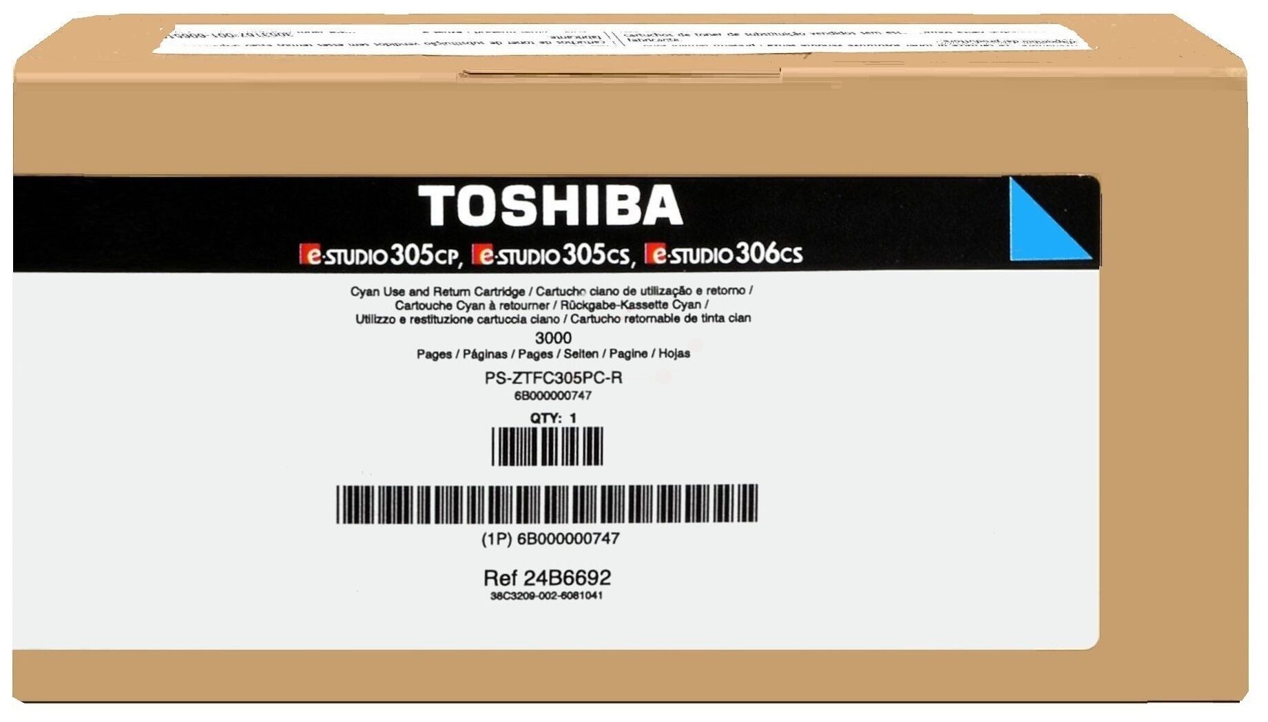 Toner / Toshiba - 6B000000747 / T-305PC-R
