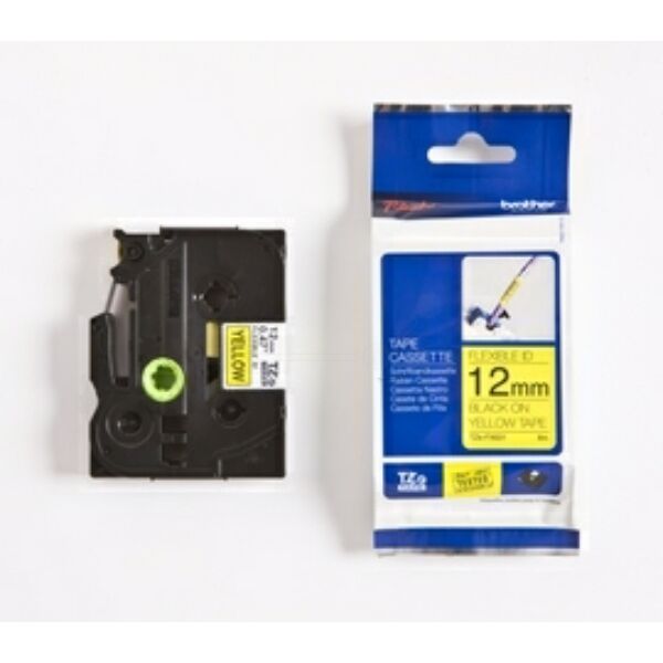 TZEFX631 Original Schriftbandkassette Brother TZE-FX631 schwarz auf gelb