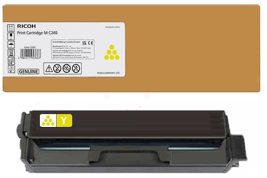 Original Toner Ricoh 408454 gelb
