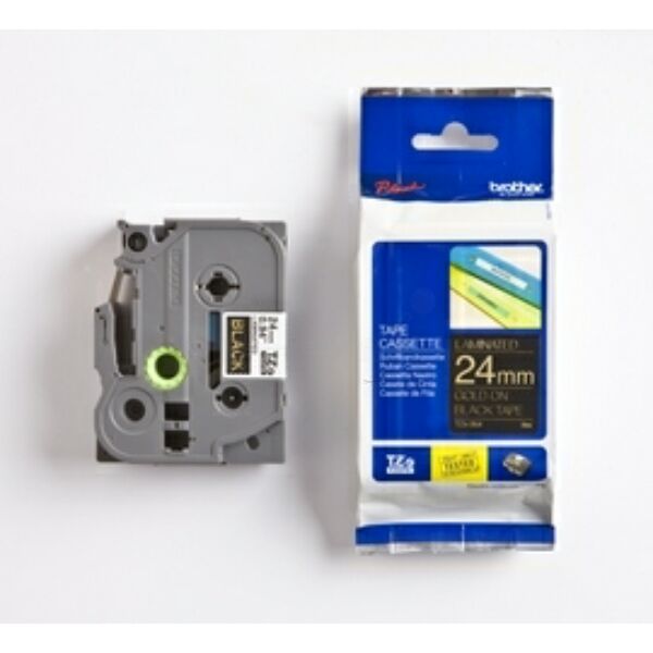 TZE354 Original Schriftbandkassette Brother TZE-354 gold auf schwarz