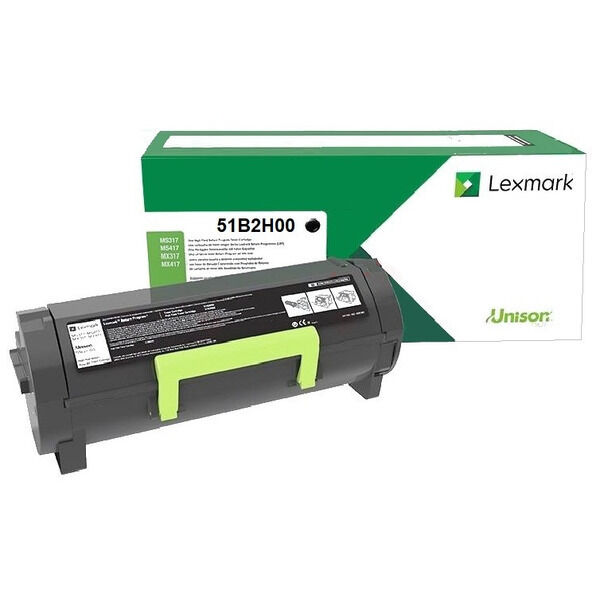 51B2H00 Original Toner Lexmark 51B2H00 schwarz