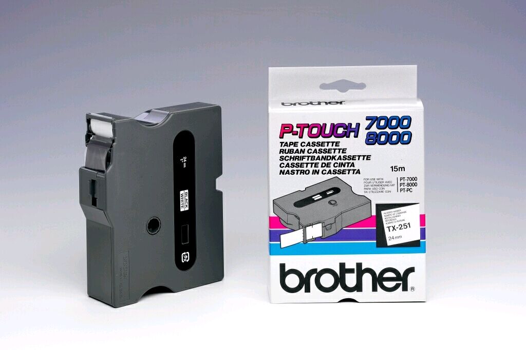 P-Touch Farbband / Brother - TX-251