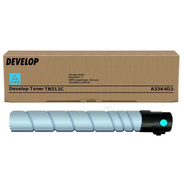 Original Toner Develop TN-512 (A33K4D2) cyan