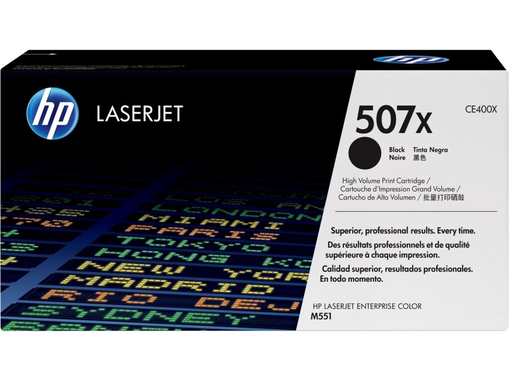 Toner / HP - CE400X / 507X