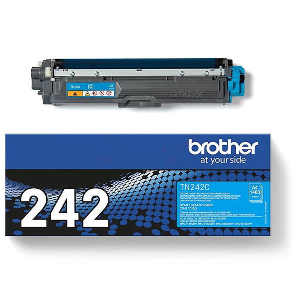 TN-242CtLdb8ZZEugzez Original Toner Brother TN-242 cyan