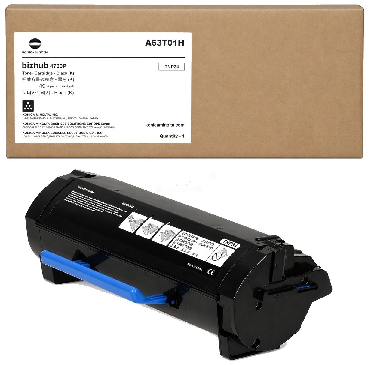 Toner / Konica Minolta - A63T01H / TNP-34