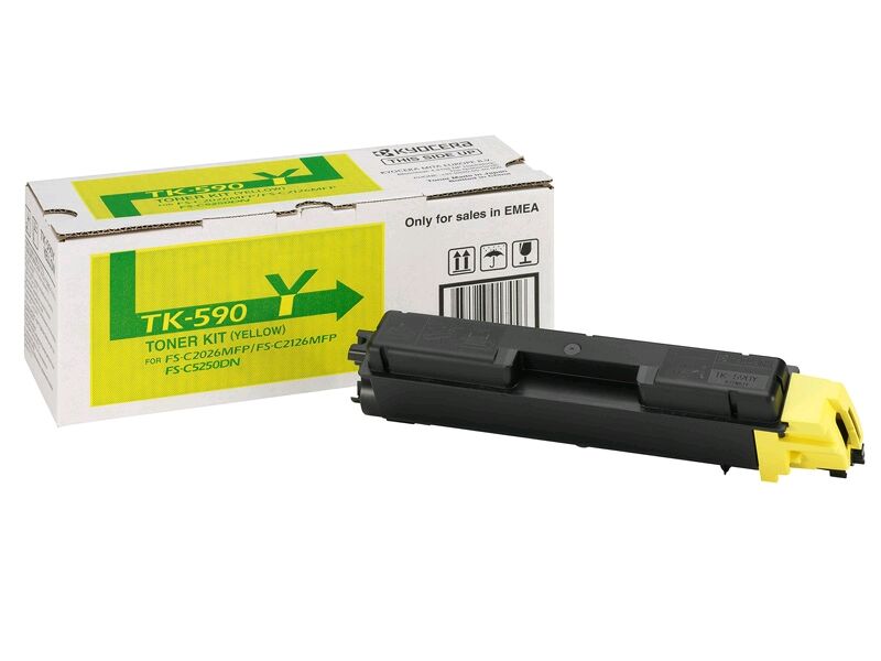 Toner / Kyocera - 1T02KVANL0 / TK-590Y