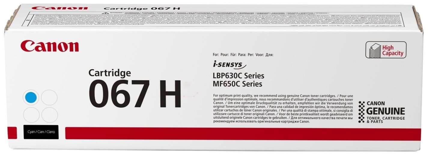Original Canon Toner CRG 067H cyan (5105C002)