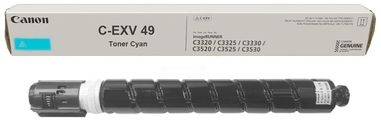 Original Toner Canon C-EXV 49 (8525B002) cyan