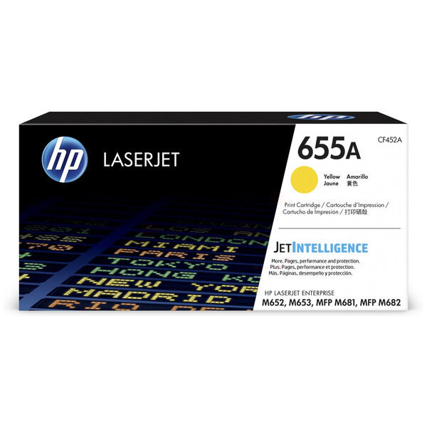 Original Toner HP CF452A (655A) gelb