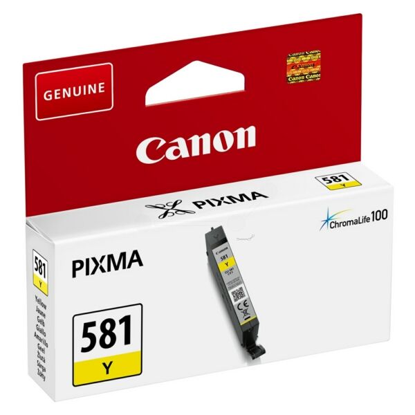 2105C001ZB7TaGkkJehTI Original Tintenpatrone Canon CLI-581 gelb (2105C001)